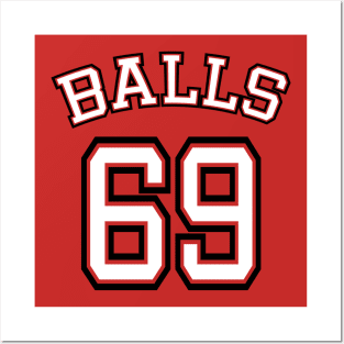 Balls 69 Posters and Art